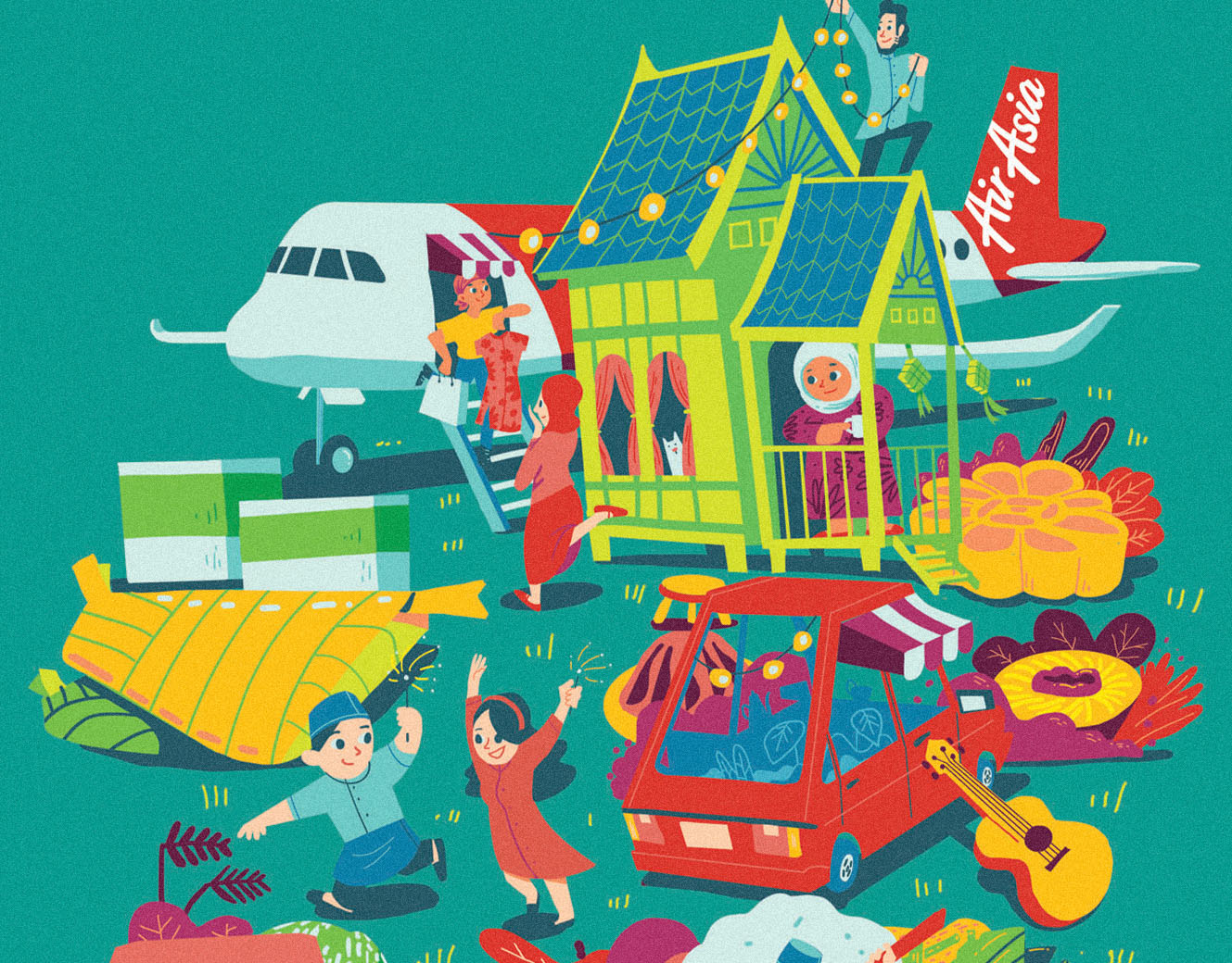 AirAsia’s Hari Raya Visuals